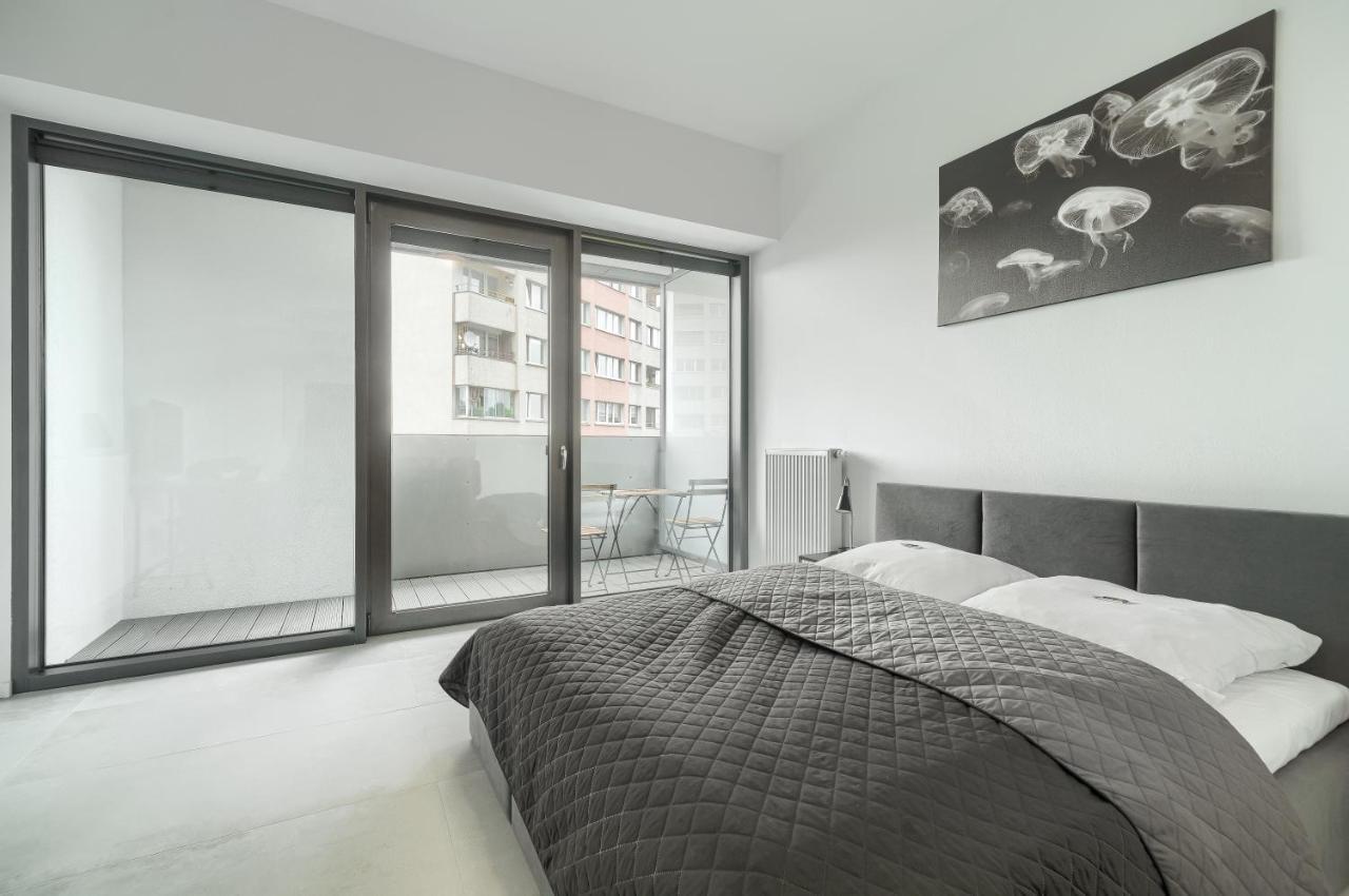 Apartament Hanza Tower III - Unique Apartments ชเตชชิน ภายนอก รูปภาพ